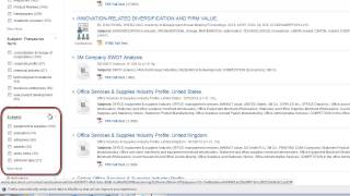 Full Business Source Premier: Finding Public Company Articles Update
