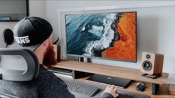 The Perfect Productivity Monitor - LG 32” 4K UltraFine Ergo Setup