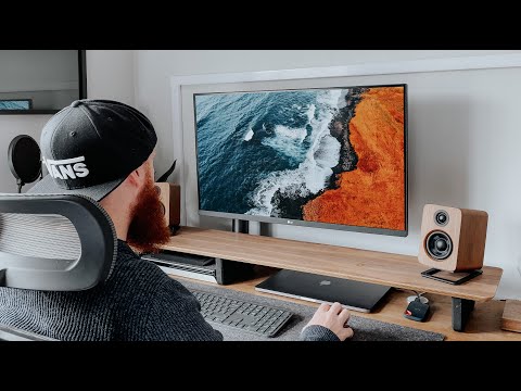 The Perfect Productivity Monitor - LG 32” 4K UltraFine Ergo Setup