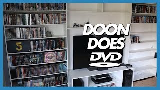 I have finally built a new set of shelves to house my DVD & Blu-ray collection! Music: "Pamgaea" Kevin MacLeod (incompetech.com) 