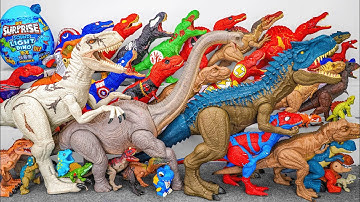 66 Minutes Of Satisfaction With Unboxing Speedy Dinosaur Car Track Set ASMR | Review Toys