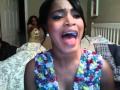 Keke P. and Lil Sis Rennie doing her dance!