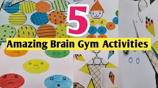 Brain Gym Activities For Kids | 5 Amazing DIY Activities | Must Try Once