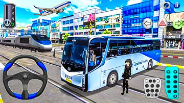 New Kia Express Bus Vs Bullet Train - 3D Driving Class - Best Android ios Bus Game 2025