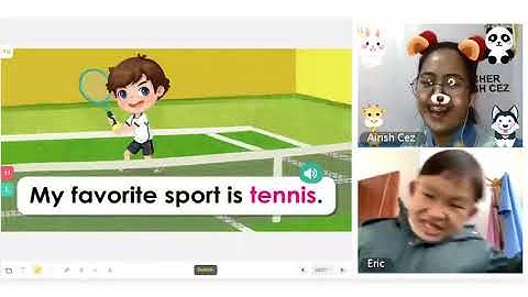 " MY FAVORITE SPORT " | DEMO LESSON IN 51TALK | LEVEL 0 | H5 LESSON