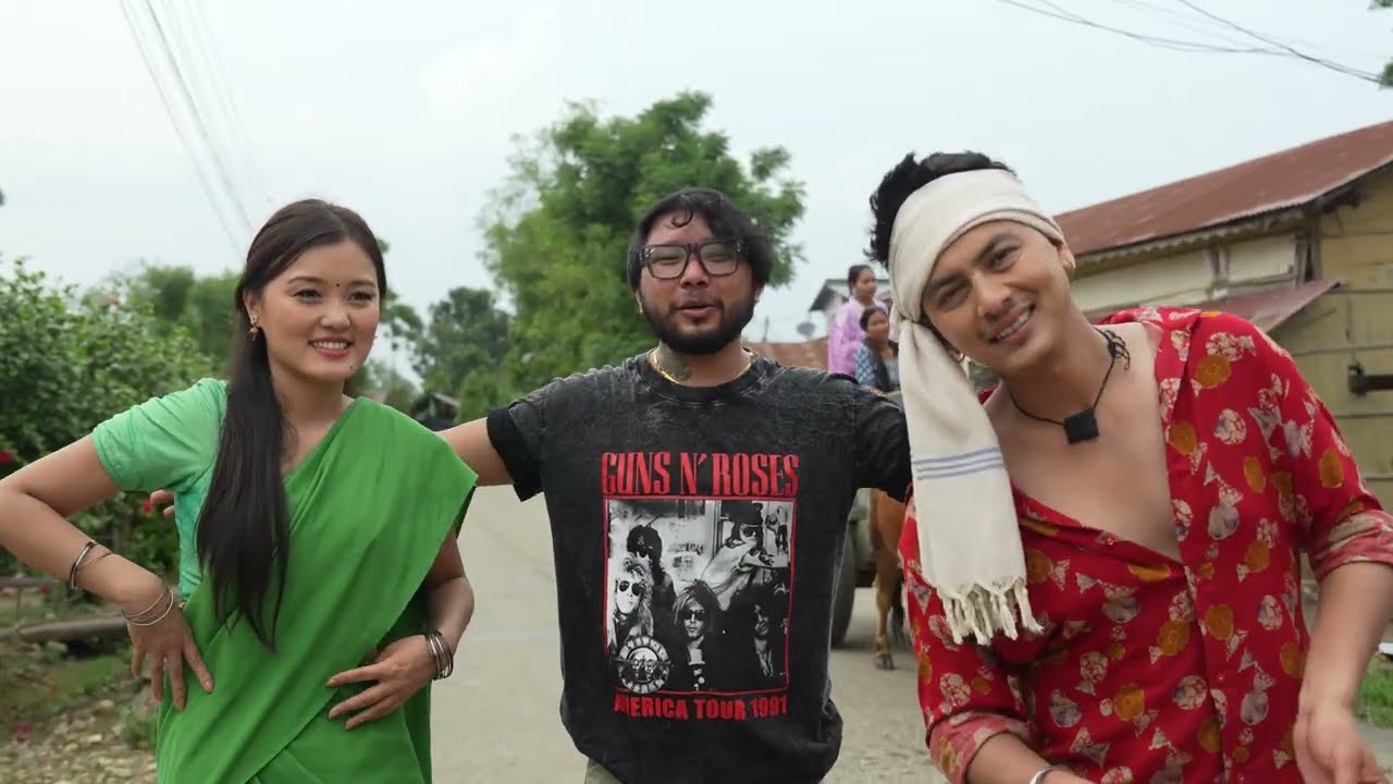 Paul Shah, Anjana Pun // Aankhaile Bolana // Sagar Ale, Garima Ale // Behind The Scene