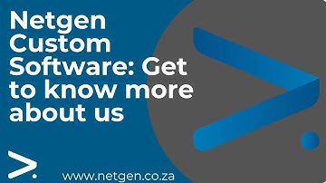 Netgen Custom Software: Get to know more about us