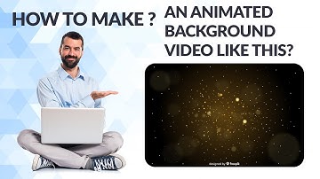 How to Make Dancing Particles Animated Background with Adobe After Effects