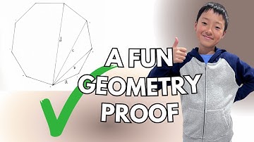 using TRIGONOMETRIC IDENTITIES to solve a NONAGON