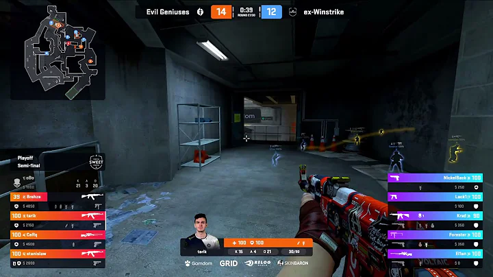 tarik amazing trigger discipline vs. ex-Winstrike  @overpass | SNOW SWEET SNOW 3