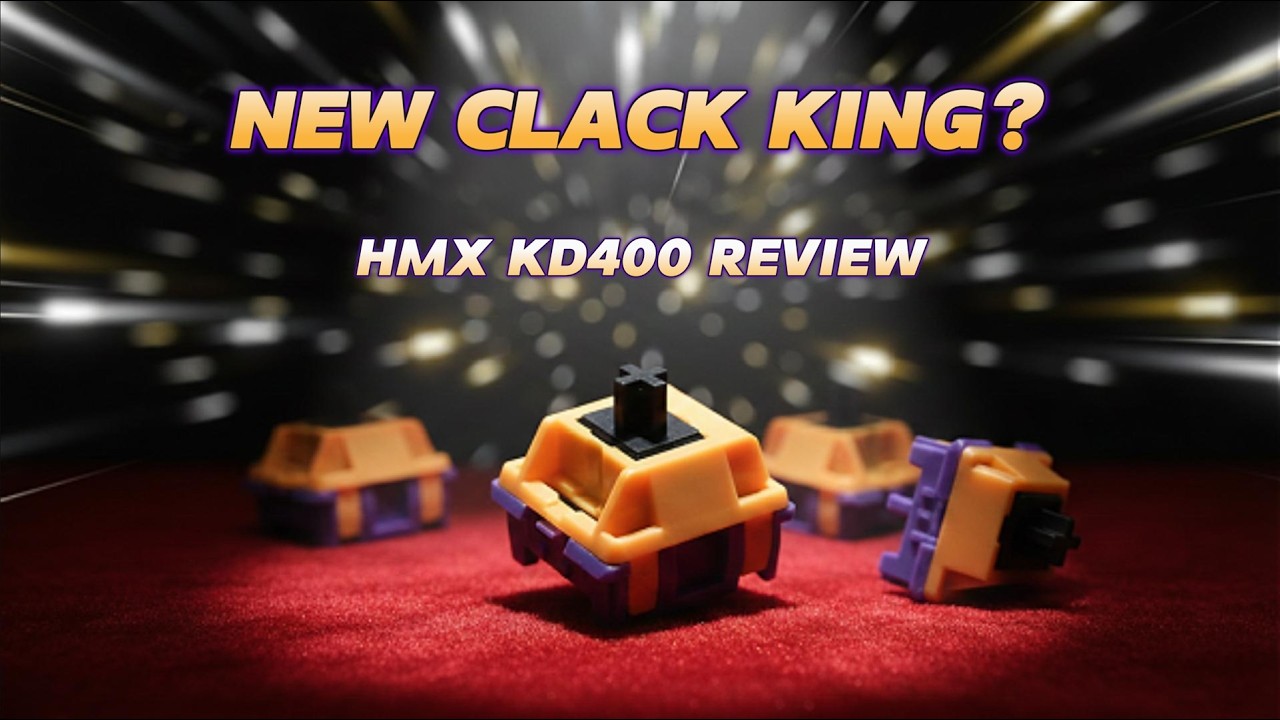 HMX X 80 RETROS KD400 LINEAR SWITCH FACTORY LUBED (35PCS) – UniKeys