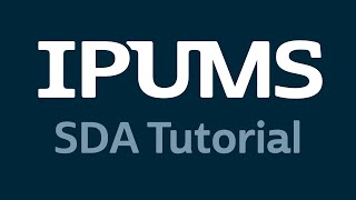 IPUMS: Analyze Data Online | SDA