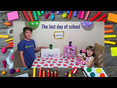 The last day of school, Panera Bread, the Unicorn Makeup, Oculus Quest VR. Последний день школы.