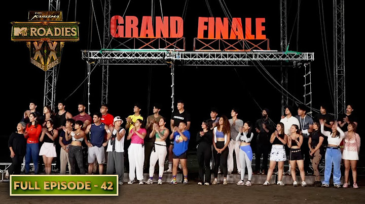 MTV Roadies XX - Double Cross | The Grand Finale: One Throne, Many Betrayals! | Ep 42 | Full Episode