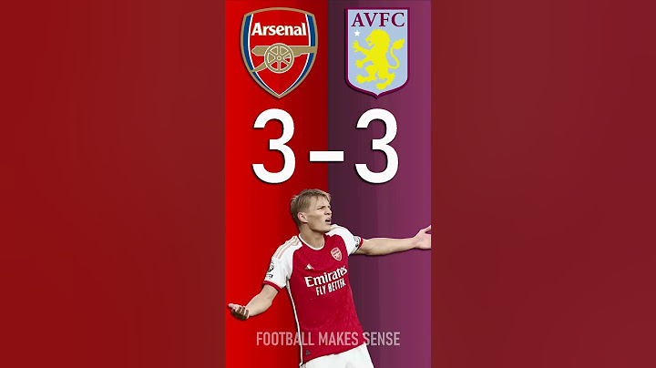 Arsenal vs Aston VIlla : Premier League Score Predictor - hit pause or screenshot