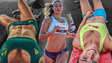 Have You Ever Seen Such A PERFECT BODY On A Beautiful Female Athlete? | Michelle Jenneke