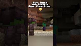 Who will win in Minecraft???(Steve vs baby zombie)!!! 🫤 #shorts #minecraft