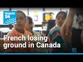 French language steadily losing ground in Canada