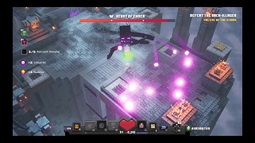 Obsidian Pinnacle | Apocalypse+25 (Deathless with 40% HP) - Minecraft Dungeons