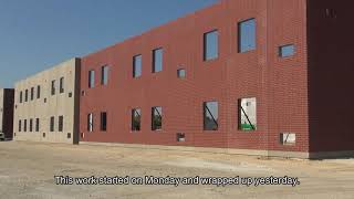 Wallin Oaks Elementary School construction update, September 25, 2020
