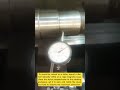 To check for runout on a lathe with Dail test Indicator #viralvideo#automobile#trendingshorts#runout