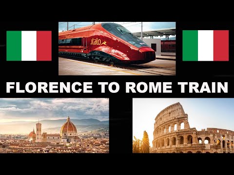 Video: Hoe Kom Je Van Rome Naar Florence
