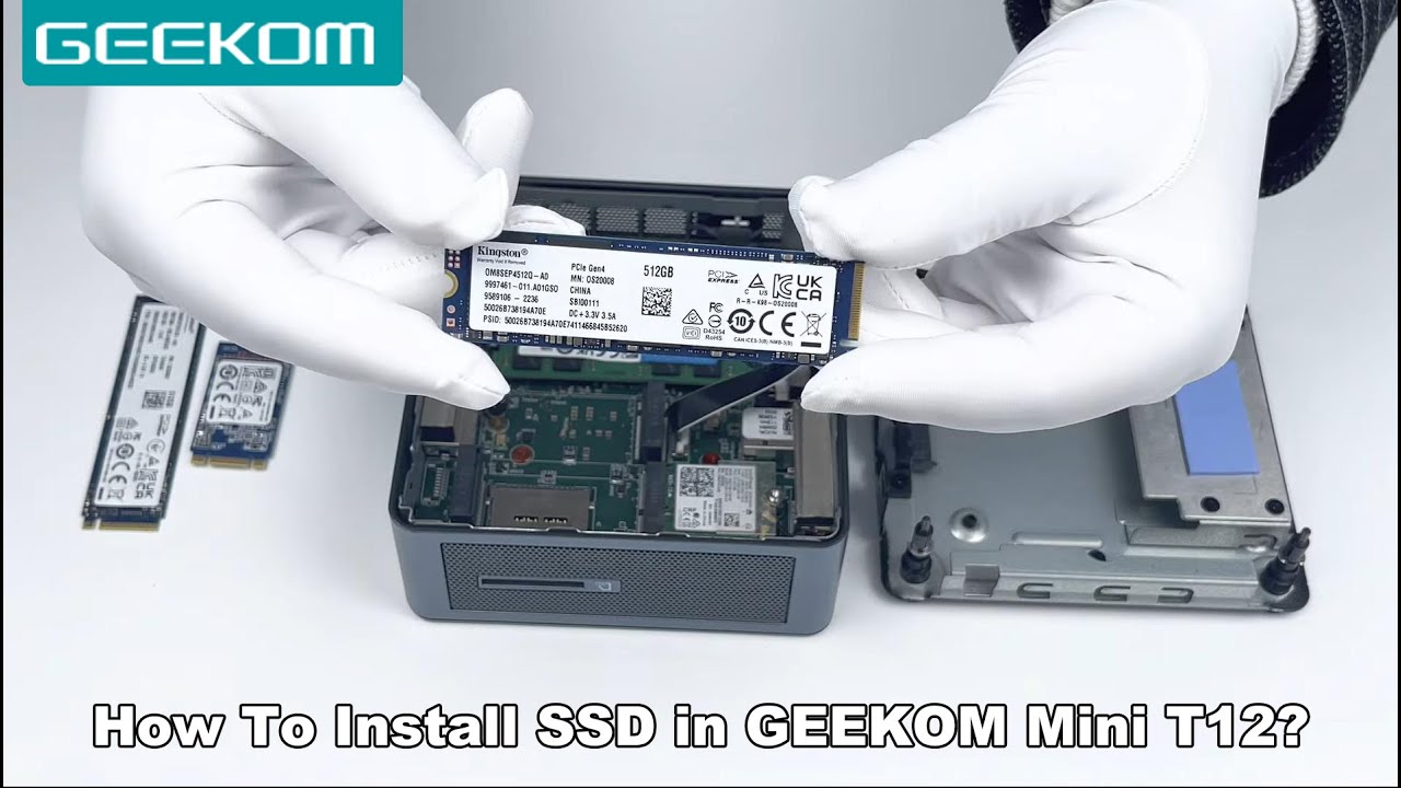 Two SSD Slots Are Provided in the GEEKOM Mini IT12 - How To Install SSD in  GEEKOM Mini T12? 