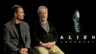 ALIEN: COVENANT Ridley Scott and Michael Fassbender Interview