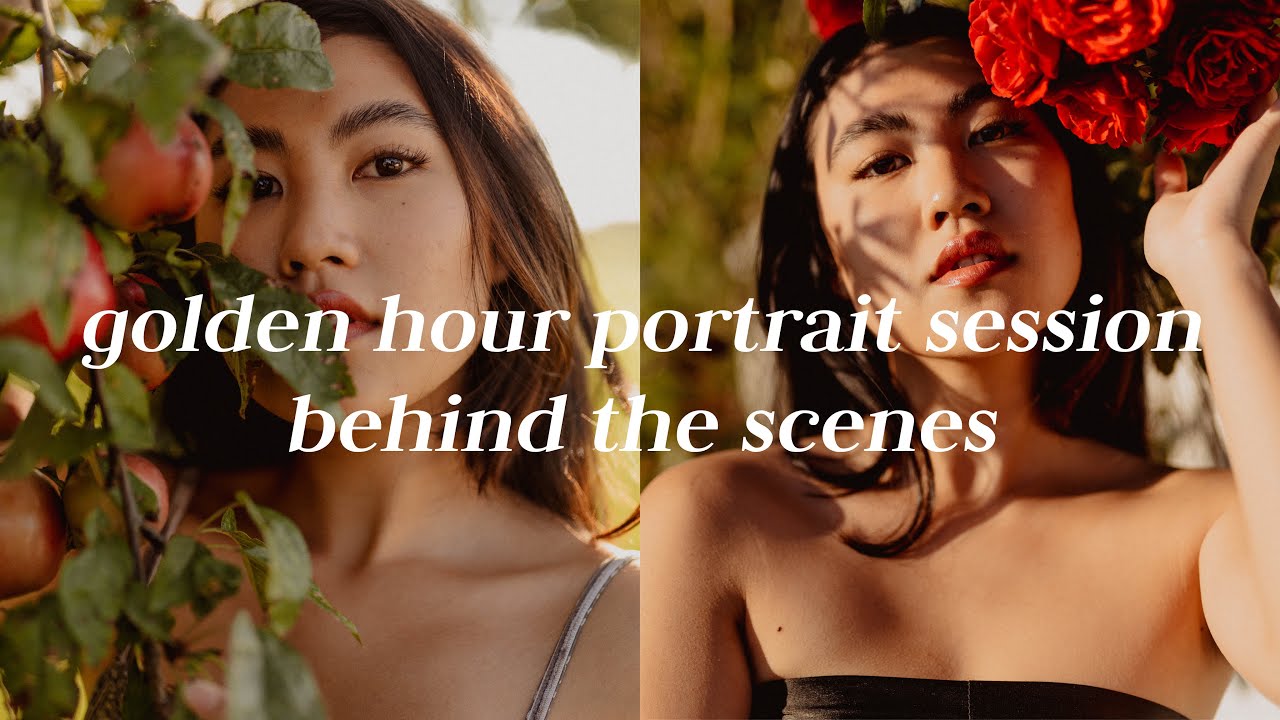 how to take outdoor portraits in golden hour light – photography ...
