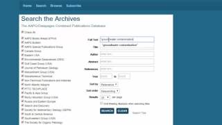 Information AAPG datapages Guide