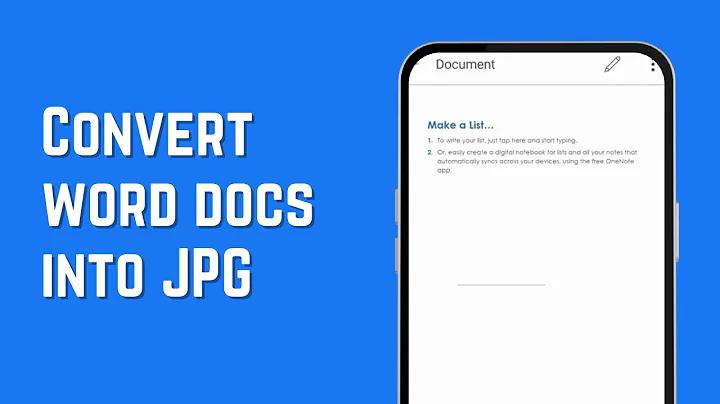 How to Convert a Word Document into JPG | 2024 Easy Guide