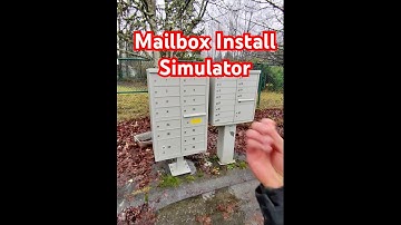 Watch me install a mailbox on a rainy day #seattle #mailbox #mailtheft