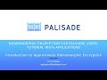 PALISADE Webinar #6 - HE Tutorial Series Part 6: Introduction to Approximate Homomorphic Encryption