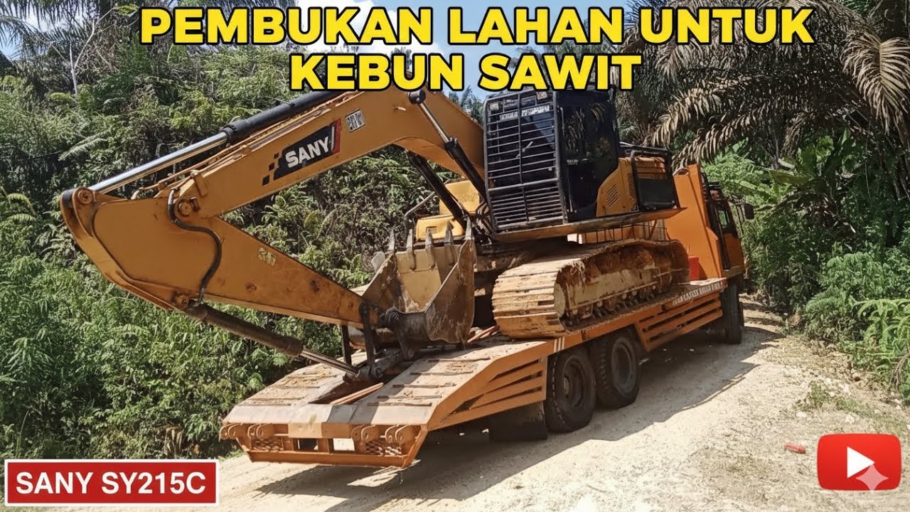 SKILL OPERATOR EXCAVATOR SANY DI MEDAN EXTREME (Fokus pada keahlian dan alat)
