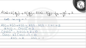Let \( \mathrm{f} \) be a polynomial function which satisfies the r...