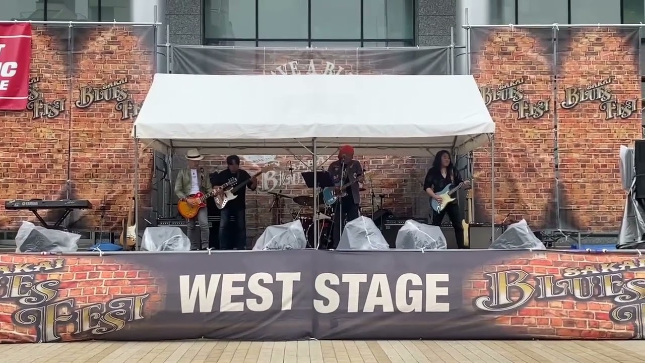堺ブルースフェスティバル2025 WESTSTAGE   THE POWER  STONES  『FREE BIRD』 byレイナードスキナード