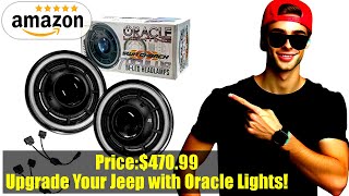 Buy Biled | ORACLE LIGHTING Oculus Switchback Bi-LED Projector Headlights | Jeep Wrangler JK, 1 Pair