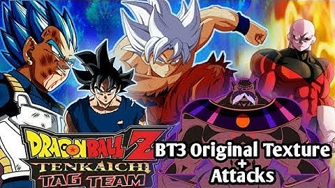 NEW MOD DBZ TTT JUSTICE TIME 2 + EPIC MENU + TEXTURES + AURAS + BT3 PORT ATTACKS