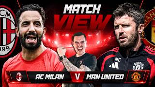 AC MILAN 4-2 MANCHESTER UNITED LIVE | PRE-SEASON MATCH VIEW
