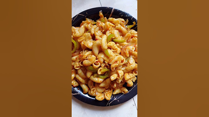 Yummy Macrony PASTA 😋 #cooking #pasta