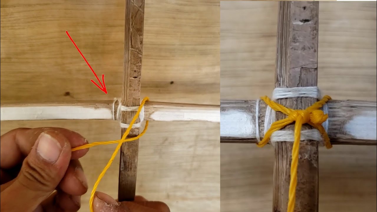 TAMANG PAG TALI NG PARISUKAT NG GURYON O SARANGGOLA‼