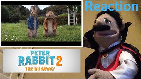Peter Rabbit 2 The Runaway Official Teaser Trailer Reaction (Puppet Reaction)