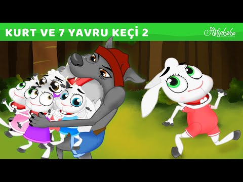 Yeni Masal | Kurt ve 7 Yavru Keçi Çizgi Filmi - Adisebaba