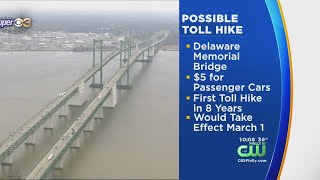 Delaware Memorial Bridge Toll Rate Could Increase In 2019