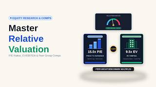 Information Master Relative Valuation: P/E, EV/EBITDA, and Comparable Company Analysis Guide