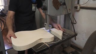 Building a Guitar - Making the Body - Start to Finish