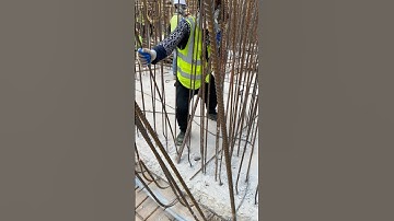 Bending Rebar Work. #shorts #construction #engineering #structure