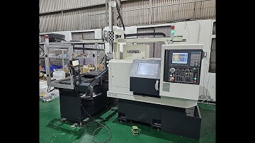 HC-30N Gang type CNC Lathe + Gantry loader system