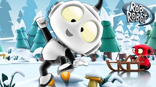 A Snow Day in Summer?  | Rob The Robot | Preschool Learning