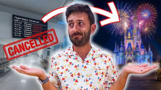Our Flight Was CANCELLED… So We Went to Disney World